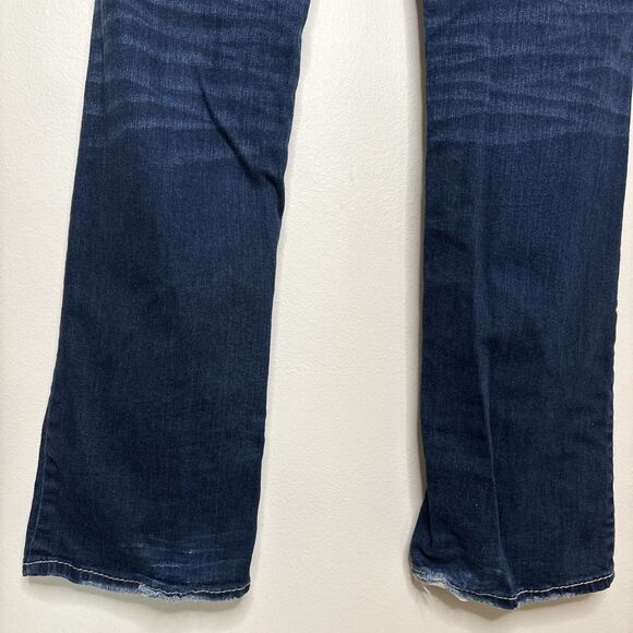 Silver Suki Mid Slim Boot W28/L33 Super Stretch Dark Blue Jeans - Picture 5 of 15